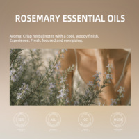100% Minyak Bunga Rosemary Kering Alami Murni Melembapkan Melembutkan Menutrisi Pijat Tubuh Wajah Aromaterapi Perawatan Kulit Grosir 100ml