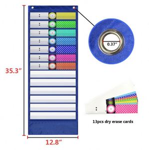 Bolsa colgante para horarios, organizador de horarios diarios, tabla de horarios colgante - Product Image 5