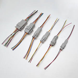 Пользовательские 2 3 4 6 8 12 pin мужской женский водонепроницаемый deutsch серии dt автомобильная проводка Электрический разъем DT06-2S - Product Image 3