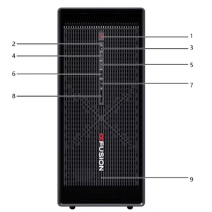 เวิร์กสเตชันพีซี Super X3 8000 Tower รุ่น I7-14700-20C-2.1G 16 คอร์ หน่วยความจำ 16GB พร้อมการ์ดจอประสิทธิภาพสูง รองรับซีพียู Xeon คู่ - Product Image 1