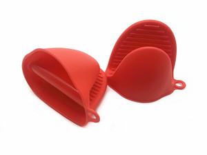 Kitchen Heat Resistant Silicone <b>Cooking</b> Glove, <b>Pot</b> Holder Silicone Oven Mitts - Product Image 4