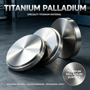 Lámina de Aleación de Titanio y <span class=keywords><strong>Paladio</strong></span> ASTM B265 Grado 7, Placa de Titanio Ti-0.2Pd, <span class=keywords><strong>Material</strong></span> Resistente a la Corrosión, Fabricante - Product Image 1