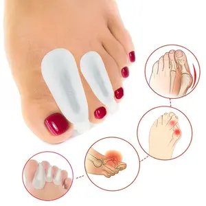 硅胶脚趾分离器用于拇囊囊肿缓解玉米泡罩愈伤组织足部护理产品HA00654