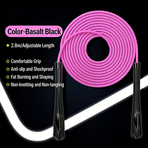 Скакалка YUEDONG F-201, профессиональная, портативная, из ПВХ, для фитнеса и тренировок, с регулируемой скоростью/длиной, с нескользящими ручками - Product Image 1