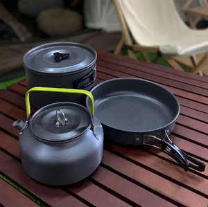 Лидер продаж, портативный набор посуды для кемпинга - Product Image 5