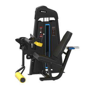 Équipement de fitness professionnel multifonctionnel pour salle de sport, machine à curls et presss de jambes assis à charge par poulie - Product Image 2