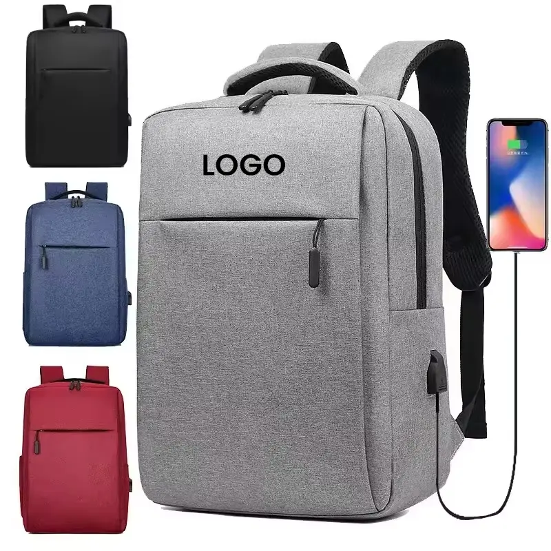 2024 Venda imperdível mochila esportiva Oxford Man de ombro duplo personalizada para laptop e computador