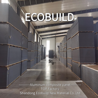 Precio de Fábrica, Panel Compuesto de Aluminio Alucobond de 3mm 4mm, Lámina Dibond ACP, Tablero ACM, Revestimiento de Paredes Exteriores de Edificios, Fachada