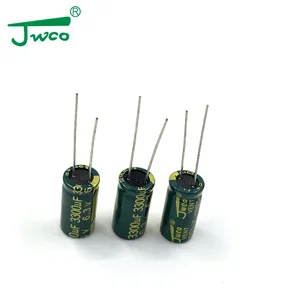 Capacitor de alumínio de baixa frequência, alta frequência, 10v, 16v, 25v, 35v, 50v, 100v, 400 uf, 100uf, 220uf, 330uf, 470uf, 680uf, 1000uf, 1500uf, 2200uf