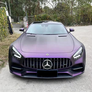 Film vinyle de protection automobile de haute qualité, couleur violet mat, vinyle PVC pour envelopper les voitures, film vinyle de couleur, enveloppe complète anti-rayures, rouleau de changement de couleur - Product Image 4