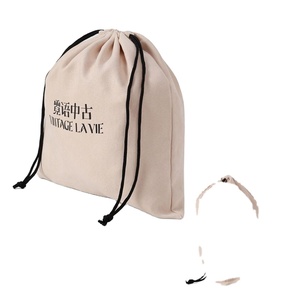 Sac à cordon en velours soyeux personnalisé pour chaussures, vêtements, bijoux, pochette d'emballage, impression sérigraphique, vente en gros, MOQ 100 pièces, 3-5 jours - Product Image 1