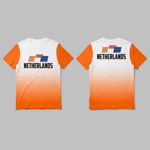 Custom Netherlands Soccer Jersey Orange Theme Football <b>Shirt</b> High-Quality Sublimation for Sports Clubs - Product Image 1