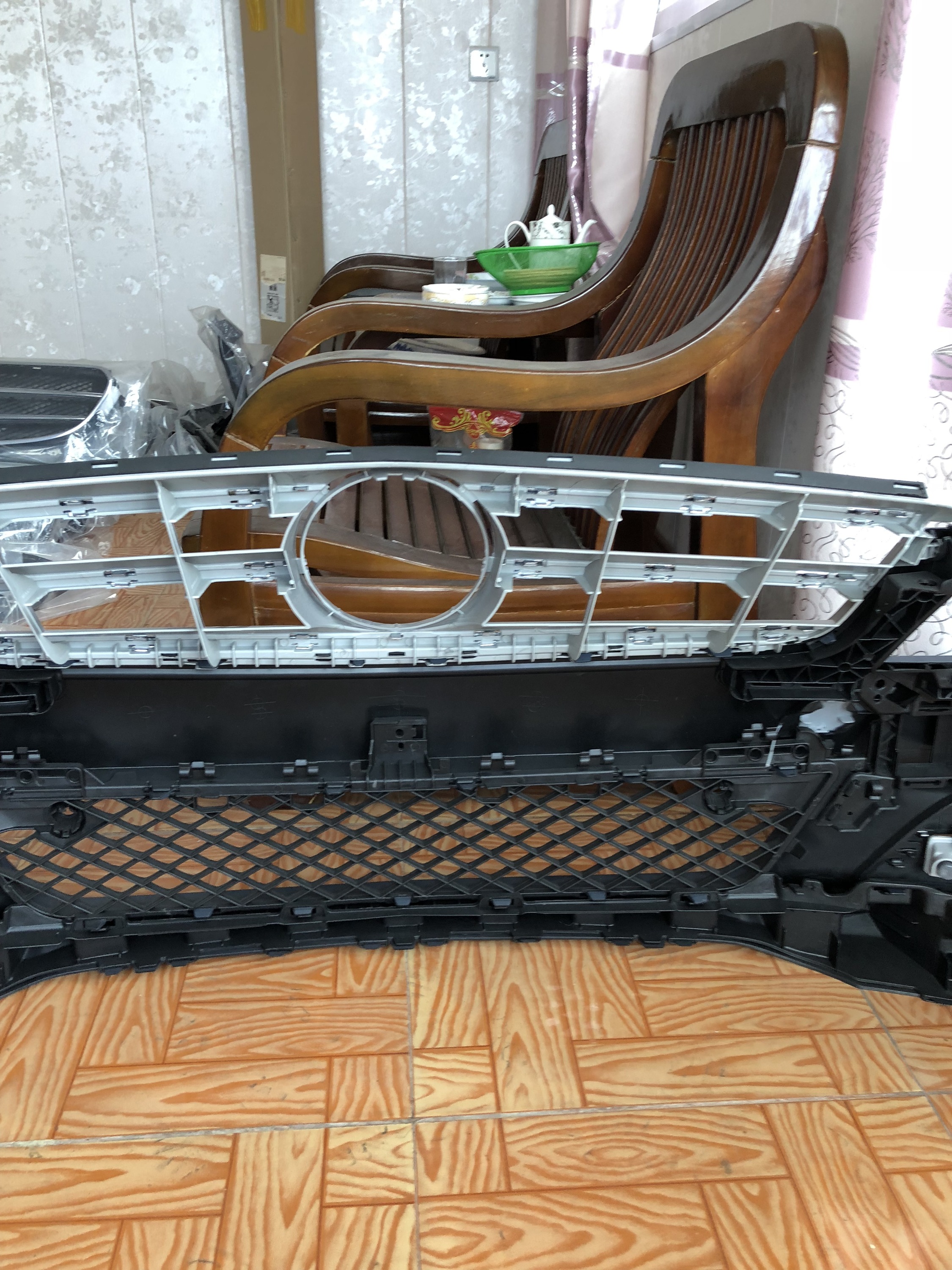 2008-2014 MERCEDES W204 C300 C350 C250 FRONT RIGHT UPPER SEAT COVER Black H913