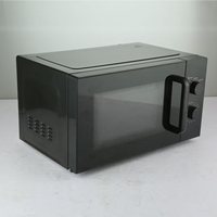 Horno Microondas de 220V 50HZ, 20L, Color Negro y Blanco, Versión en Inglés, Multifuncional, Fácil de Usar, Precio de Fábrica
