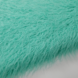 Nhà Sản Xuất Tóc Dài 60Mm <span class=keywords><strong>Fluffy</strong></span> Giả Lông Xù Xù Vải Cho Thảm Nhà Dệt - Product Image 1