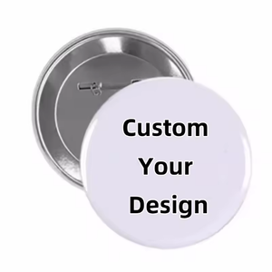 Customizable Tinplate Brooches DIY Photo Pictures Personalized Lapel Badges Logo Pins Custom Gifts for Kids Promotional Toys