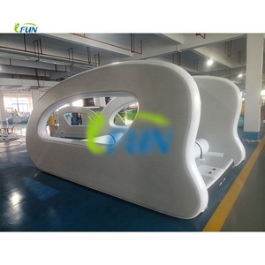 Barca Gonfiabile Elettrica con Tecnologia Drop Stitch, Alimentata a Energia Solare, in Vinile/PVC per Giochi Acquatici Estivi in <span class=keywords><strong>Lago</strong></span> e Oceano - Product Image 6