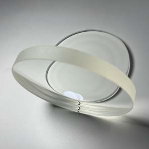 Lentille convexe achromatique fendue en matériau BK7 avec revêtement antireflet, longueur focale personnalisée OEM, haute précision, qualité de surface 40-20 - Product Image 3