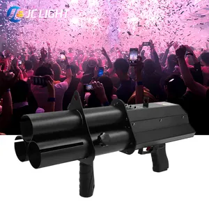 Led Confetti pháo Súng sân khấu hiệu ứng thiết bị Confetti Đảng súng bắn súng giấy Confetti súng cho đám cưới