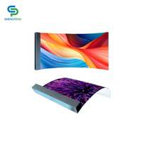 Panel de Pantalla LED Ultrafino P4 P4-8 P6 con Soporte SDK para Publicidad Interior, Video Wall LED en Aeropuertos y Ascensores