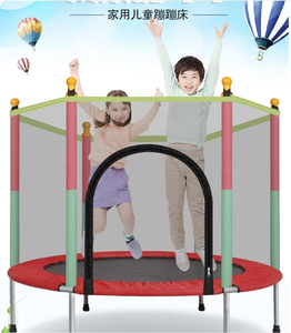 Bán buôn 14ft có thể gập lại trong nhà tập thể dục sân chơi nhảy giường Trampoline với mạng lưới an toàn thiết kế lạ mắt - Product Image 4