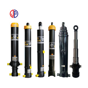 Xy lanh thủy lực nâng hạ dạng kéo dài 5 cấp, 50 tấn, đơn tác động JF 250 BAR dùng cho xe tải ben Bắc Mỹ - Product Image 6