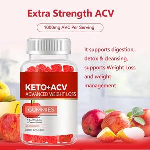 Caramelle Gommose Dimagranti a Marchio Privato, Caramelle Personalizzate all'Aceto di Mele per il Controllo del Peso, OEM con MOQ Basso e Sconti Quantità - Product Image 3