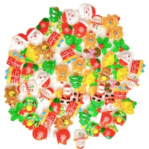 20 piezas Navidad Sanrios Nail Art accesorios encanto luminoso Santa Claus copo <span class=keywords><strong>de</strong></span> nieve alce trabajo hecho a mano decoración <span class=keywords><strong>de</strong></span> <span class=keywords><strong>uñas</strong></span> - Product Image 5