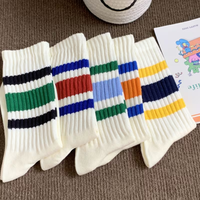 Chaussettes personnalisées avec logo de marque, broderie jacquard en gros pour hommes et femmes, chaussettes en coton écologiques personnalisées
