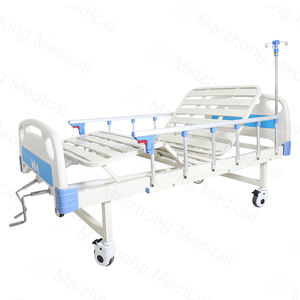 <span class=keywords><strong>Lit</strong></span> d'hôpital manuel à <span class=keywords><strong>double</strong></span> fonction à prix d'usine <span class=keywords><strong>Lit</strong></span> médical pour soins aux patients en métal avec 3 ans de garantie-<span class=keywords><strong>Lit</strong></span> De Malade - Product Image 3