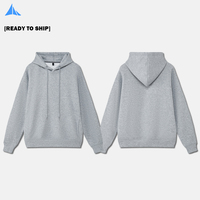 Sweat à capuche de poche décontracté vierge pré-rétréci 330 g/m² Sérigraphie DTG Pull à broderie feuilletée avec 8 couleurs en stock