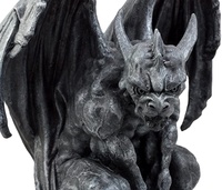 Statue de gargole diable en céramique, sur mesure, moule de garagisme, Dragon gay, pour décoration de jardin