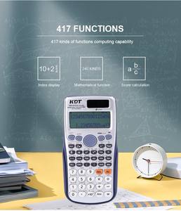 Calculatrice scientifique multifonctionnelle CT-991 ES personnalisée haute précision 417 fonctions pour étudiants - Product Image 2