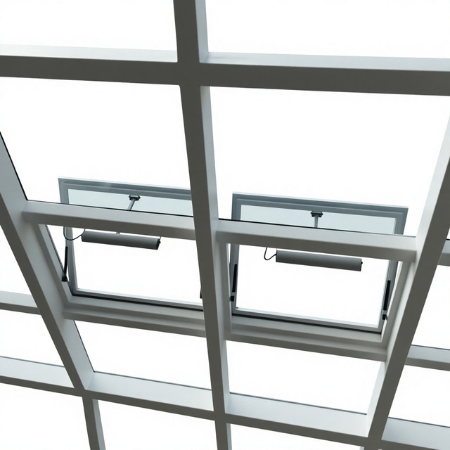 KaBo Smart Electric Aluminum Skylight Modern Design Heat Insulation Remote Control Automatic Opening for