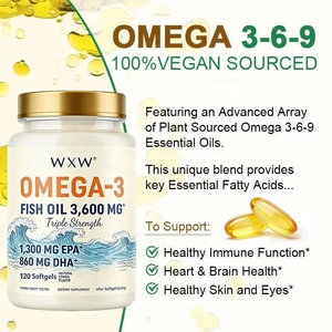 Capsules d'huile de <span class=keywords><strong>poisson</strong></span> les plus vendues pour le soutien immunitaire des adultes, complément d'oméga-3, favorise la santé du cerveau et de la peau - Product Image 4