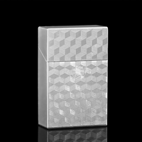 Accessoires pour fumeurs de tabac, boîte de rangement portable imperméable pour 20 cigarettes avec étui à cigarettes en plastique PP