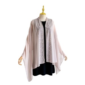 Rhinestone Chiffon <b>Hijab</b> Scarf Ethnic Lace <b>Square</b> Headscarf Middle East Muslim Women Sunscreen Shawl Wrap Wholesale - Product Image 5