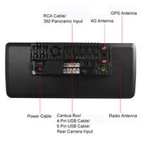 Reproductor Multimedia Android con GPS y Audio para Coche, Pantalla Táctil de 12.3'', Radio Estéreo con Carplay para Audi Q5 A4 B8 2009-2019 Q5L 2018+ Q3 2012+