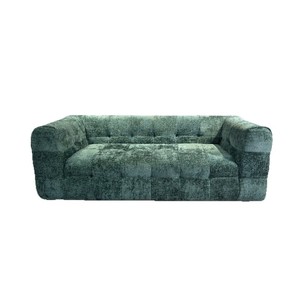 Marshmallow Compressed <b>Sofa</b> <b>Sponge</b> Fill Tufted Design Corduroy Fabric Extra Soft L-Shaped Multi Person Bean Bag <b>Sofa</b> - Product Image 3