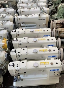 HEAVY DUTY TOP and BOTTOM FEED <b>WALKING</b> FOOT USED JAPAN LOCKSTITCH SEWING <b>MACHINE</b> JUKIS 1181N <b>WALKING</b> FOOT SEWING <b>MACHINE</b> to CHAD - Product Image 4
