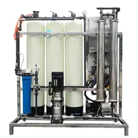 1000LPH Rvs Zeewater Ro Ontzilting Ro Plant Waterbehandeling Filter