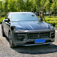 Nouveau kit carrosserie universel Cayenne 2018-2024 Turbo GT, phares LED antibrouillard, pare-chocs avant/arrière, installation par visserie