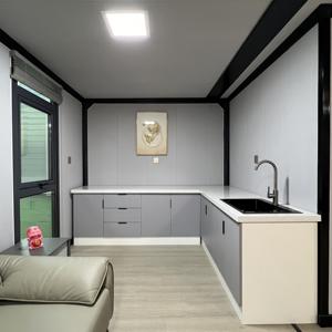 2 Maisons extensibles modernes de 3 chambres à coucher Maisons préfabriquées en conteneur pliable 20 pieds 30 pieds 40 pieds Cabines modulaires portables avec salle de bain - Product Image 4