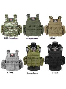 Chaleco Táctico Personalizado para Entrenamiento CS, Desmontaje Rápido, Protección con Cremallera, para Exteriores, Transfronterizo - Product Image 6