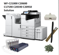Imprimante multifonction couleur A3/A4 reconditionnée Epson C20590 C17590 100ppm avec scanner pour impression de factures et copie jet d'encre de bureau