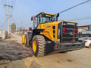 Chargeur LG956L LG936 Chargeur sur pneus SDLG LG956L d'occasion de Chine Chargeur frontal de 5 tonnes avec moteur et composants de roulement - Product Image 4