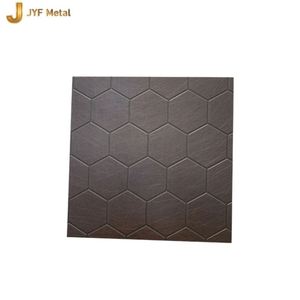 Plaque décorative en acier inoxydable coloré 4x8 SS 304 pour ascenseur, services de pliage et de découpe, épaisseur 0,5-0,8 mm pour murs et plafonds - Product Image 2