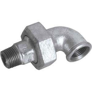 1 "1/2" ขั้วต่อสังกะสีตัวผู้/ตัวเมียสังกะสีข้อต่อท่อทองเหลืองผิวเรียบข้อต่อ BSPP NPT สำหรับการเชื่อมต่อน้ำมัน - Product Image 1