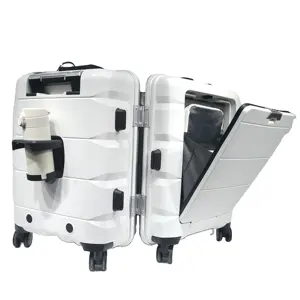 Многофункциональный замок TSA, универсальный держатель для ручного чемодана, телефона, чемодан с держателем для чашки, деловой чемодан для путешествий