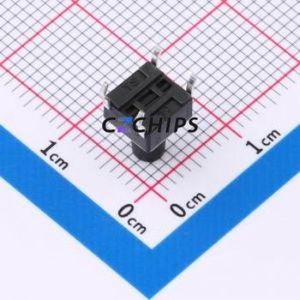 SMG-01-H085A1 Tactile Switch DIP-4P,6x6mm Switch Single Pole Single Throw Round Button 2.5N 6mm - Product Image 2